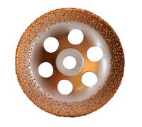 Plateau en carbure de tungstène gamme PCA - Ø 125 mm - Grain : 24 - DIAM INDUSTRIES - PCA125-24