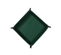 Plateau en cuir Plateau de rangement rectangulaire pliable en cuir PU et velours, idéal for les jeux société, clés, la monnaie autres petits objets(Color 10)