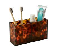 Plateau en écaille de tortue - Accessoire de salle de bain en forme de coquille, support décoratif en acrylique, organiseur de style vintage | Support de rangement de salle de bain pour la décoration