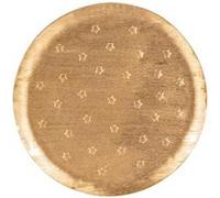 Plateau en métal Féerie or 35 cm - Table Passion - Or - Métal G