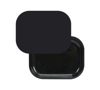 Plateau en metal hokirin avec couvercle magnetique doux plateau petit plateau avec couvercle epreuve du deversement mignon plateau decoratif vide