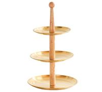 Plateau en métal pour cupcakes et fruits - En acier inoxydable - Pour organiser des événements spéciaux