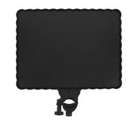 Plateau en Plastique Noir pour Pied de Micro de Bureau, Grand Format | Usage Public et Enregistrement, Installation Simple, Conception Multifonction, Large Surface pour Accessoires