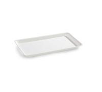 Plateau en Plexiglas gastronorme GN 1/3 325x176x17mm Blanc