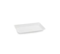 Plateau en Plexiglas gastronorme GN 1/4 265x162x17mm Blanc