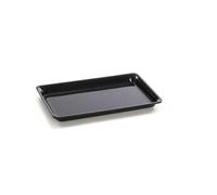 Plateau en Plexiglas gastronorme GN 1/4 265x162x17mm Noir