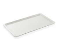 Plateau en Polyester blanc laiteux avec petits points 1 Was Germany 1 G