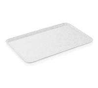 Plateau en Polyester gris clair avec petits points L 530 mm l 370 mm Was Germany 3 G