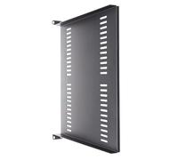 Plateau en porte-à-faux ventilé pour équipement réseau de 48,3 cm et armoire en acier robuste pour un poids de 22 kg Étagère d'armoire pour rack Étagère en acier robuste Capacité de poids de 22,7 kg