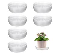 Plateau en Pot à Fleurs, réceptacle végétal - 30 pc adaptés à Une Guerre végétale Claire et à des extérieures, Cette Soucoupe est Un Plateau de Receveur à Domicile comme Affichage idéal pour l