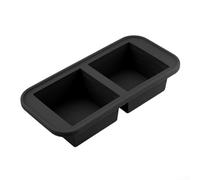 Plateau en silicone avec couvercle pour le stockage des aliments, adapté pour les soupes, les sauces, la congélation des aliments pour bébé et la pâtisserie. Résistant aux fuites et facile à nettoyer
