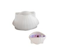 Plateau en silicone en forme d'escargot de mer pour support d'assiette à bijoux en résine époxy et loisirs créatifs Décoration d'intérieur Décoration faite à la main