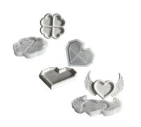Plateau en silicone multi-usages pour verser des plaques en résine - Assiette unique en résine pour bonbons