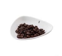 Plateau en silicone pour grains de café, plateau de pesée de précision pour verser et préparer des expresso, base compacte antidérapante avec lecteur LCD, blanc