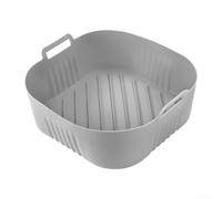 Plateau en silicone pour NA230 et pour friteuses à air COSORI 6 2L conçu comme un accessoire pour soutenir les processus de cuisson et de friture à air (plateau gris)