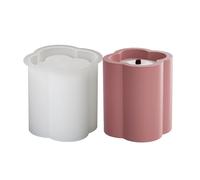 Plateau en silicone robuste en forme de fleur pour bijoux en résine époxy, rangement portable pour projets artistiques décoratifs