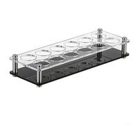 Plateau en verre acrylique pour 6, 12, 24 trous avec vis renforcées en acier inoxydable pour fête, bar et club (12 trous)