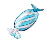 Plateau en verre coloré en forme de bonbon, dessert, biscuits, décoration de Noël, décoration d'intérieur