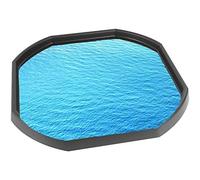 Plateau en vinyle effet eau - 86 x 86 cm - Idéal pour les grands plateaux Tuff Spot Tuff - Plateau non inclus