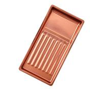 Plateau épais en acier inoxydable pour l'organisation des outils de salon professionnel et plateau de désinfection des outils épais