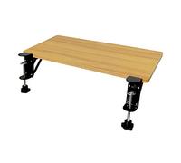 Plateau ergonomique pour clavier avec support de poignet et support de tapis de souris - Support de serrage en C extra stable pour un confort ultime et un soulagement de la douleur - Parfait pour le