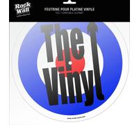 Plateau et couvre-plateau Rock on wall Feutrine The Vinyl