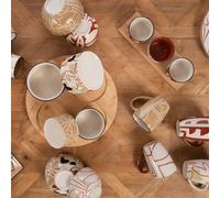 Plateau et ses 3 bols ambre