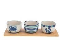 Plateau et ses 3 bols marina