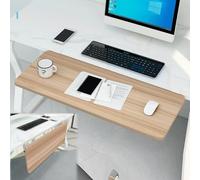 Plateau extensible ergonomique pour bureau, installation facile, pliable | Plateau de bureau ergonomique, conception à pince, plateforme pliable à 90° pour organiser votre espace de travail.