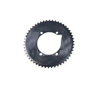 Plateau exterieur alugear rond aero 110 bcd asymetrique shimano 11 vitesses noir