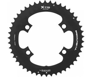 Plateau extérieur Specialités T.A. Shimano Tiagra 4700 X110 Ws Sora 3000-Claris 2000 Noir