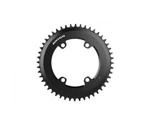 Plateau externe oval Rotor Q-Rings BCD110x4 Aero 53T(39) Noir