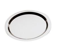 APS 1348 Plateau FINESSE, Ø 48 cm, hauteur 1 cm, 18/0 acier inoxydable, lavable au lave-vaisselle, Made in Germany