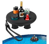 Plateau Flottant - Porte-Boissons Flottant avec 5 Trous | Porte-gobelet Floating | Floating Bar | Bar Vagabond pour Piscine | Plateau À Boissons pour Spa, Plage, Piscine, Fête De l'eau, Fête D'été