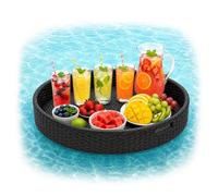 Plateau Flottant Relaxdays, Noir