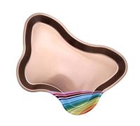 Plateau fonctionnel en acier inoxydable pour ranger et exposer des ongles, des outils et des bijoux, des colliers, une table organisée