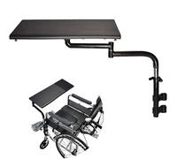 Plateau For Fauteuil Roulant, Hauteur Réglable, Accessoires For Fauteuil Roulant Adaptés Aux Patients Et Aux Personnes Âgées, For Écrire, Lire, Manger Et Se Reposer(Black)