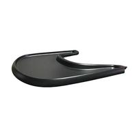 Plateau for siège bébé for chaise haute Stokke Tripp Trapp, utilisé comme plateau à goûter ou plateau à jouets, support de rangement à absorption sous vide(Black)