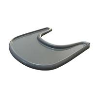 Plateau for siège bébé for chaise haute Stokke Tripp Trapp, utilisé comme plateau à goûter ou plateau à jouets, support de rangement à absorption sous vide(GRAY)
