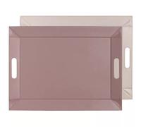 Plateau FreeForm 55 x 41 Rose poudré/ Crème