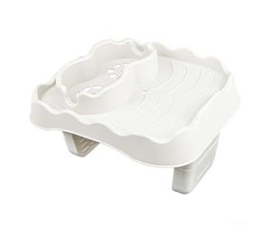 Plateau gonflable innovant antidérapant pour une journée spa relaxante (beige)