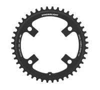 Plateau gravel 4bra d.123 pour campagnolo ekar stronglight ct2 44dts mono noir 1
