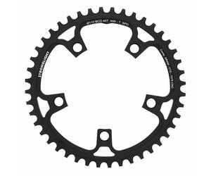 Plateau gravel 5bra d.110 pour sram stronglight ct2 44dts mono noir compatible r