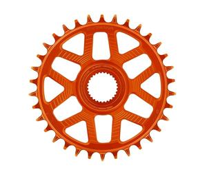 Plateau Helix R e*spec - 34T - Bosch Gen4 Direct Mount - 52/55mm Chainline - compatible 11/12v - Naranja