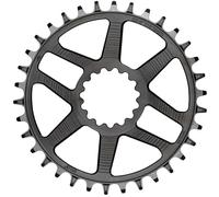 E-thirteen Helix Race Dm 52/55 Mm Chainring Argenté 34t Black