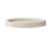 Plateau - HOUSE NORDIC - Ø 25,5 cm - Beige - Travertin naturel - Rond