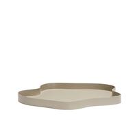 Plateau Hubsch Interior Beige 37x37x3 cm
