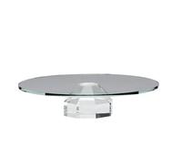 Plateau Hubsch Interior Gem Blanc 30x6 cm