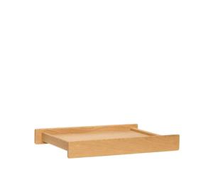 Plateau Hubsch Interior Less Beige 42x33x6 cm