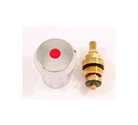 Partie supérieure IS MELOH, chaud, G1/2, chromé